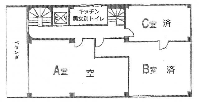 藤原ビルの間取り