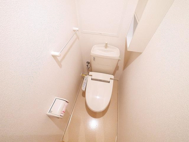 ランドマーク桜井　Ⅱのトイレ|清潔感のあるトイレです