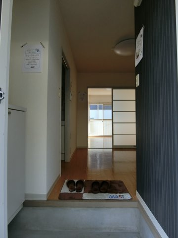 サンフレグランス　B棟の玄関