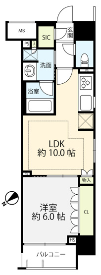【間取り】 | オープンレジデンシア日本橋横山町