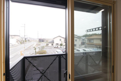 【展望】 | ローレルⅡＢ | バルコニー側の眺望です