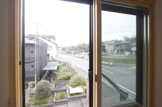 【展望】 | 西側洋室からの眺望です