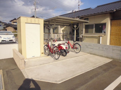 【その他共用部分】 | カーサエスペランツァ | 駐輪場