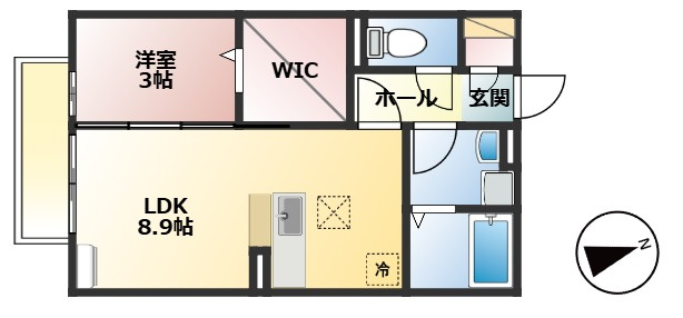 【間取り】 | プレミアム九番館