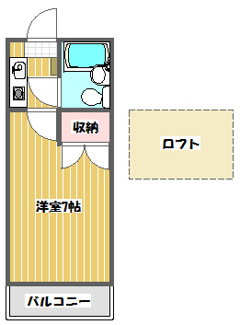 【間取り】 | シーザースパレスⅠ