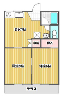 【間取り】 | サンライトハイム