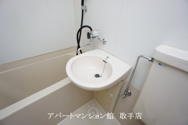 ブルックスとりでの洗面所