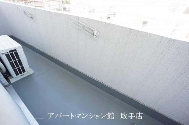 ブルックスとりでのバルコニー