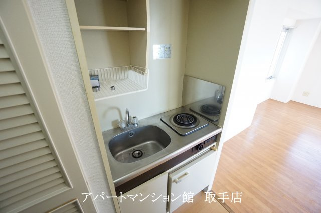 ブルックスとりでのキッチン
