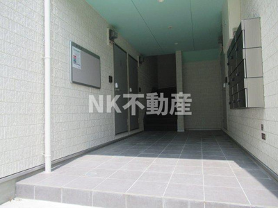 【ロビー】 | リトレ徳庵（徳庵賃貸） | 敷地内です