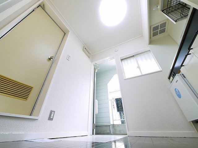 エムズ富雄の玄関|きれいな玄関です