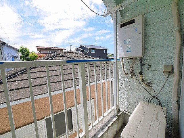 エムズ富雄のバルコニー|開放的で明るい空間を演出してくれるバルコニーです