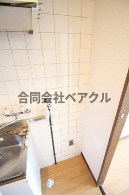 【キッチン】 | 南波ロイヤルハイツ | コンパクトなキッチンで掃除もラクラク