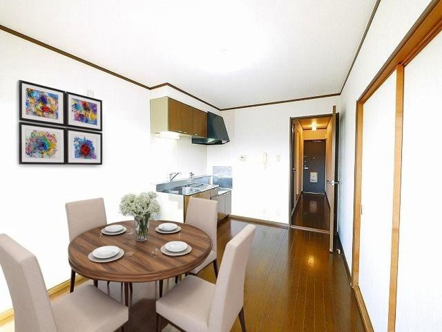 エスト・デ・リヴィエールの居間・リビング|CGで家具等を配置したもので家具等は含まれません