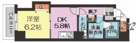 【間取り】 | カーサ　ラピス