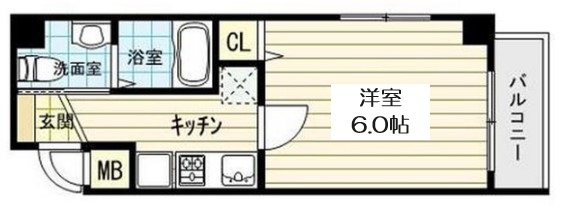 【間取り】 | シーガルハイツ心斎橋EAST