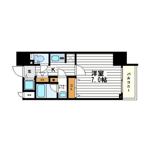 【間取り】 | クレビオス天満橋