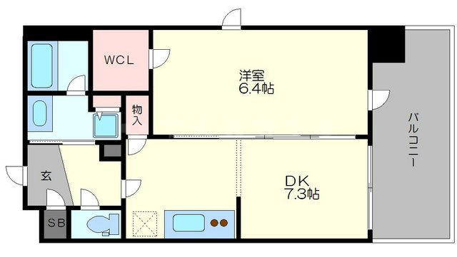 【間取り】 | エステムプラザ福島ジェネル