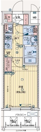 【間取り】 | レオンコンフォート京橋