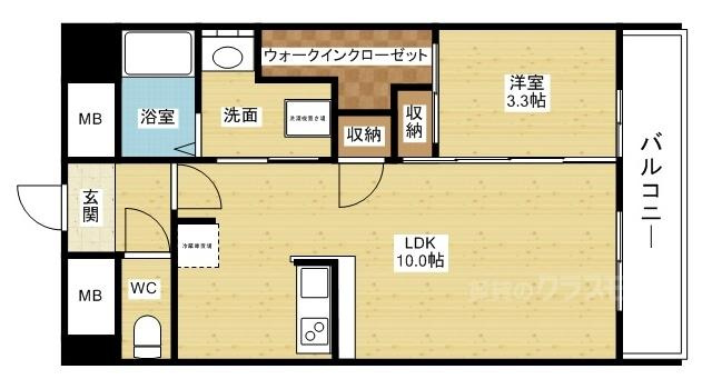 【間取り】 | セレニテ新大阪カルム