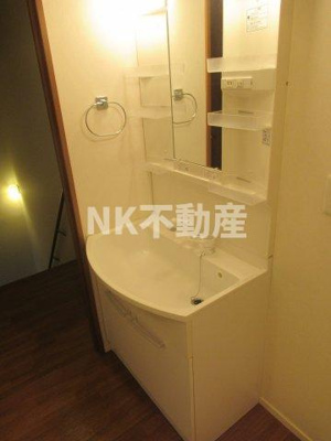 【洗面所】 | メゾン池島（東花園賃貸） | 使いやすい洗面所です