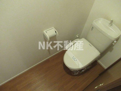 【トイレ】 | メゾン池島（東花園賃貸） | コンパクトで使いやすいトイレです
