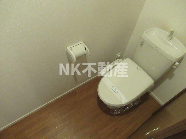 【トイレ】 | メゾン池島（東花園賃貸） | コンパクトで使いやすいトイレです