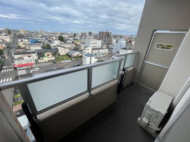 パワーステージ中村のバルコニー