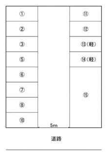 【間取り】 | 高浜町1丁目　月極駐車場