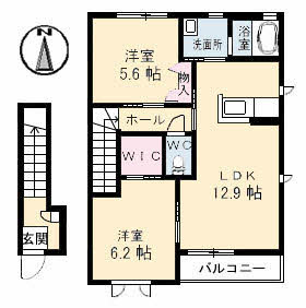 ポルタブランシェの間取り