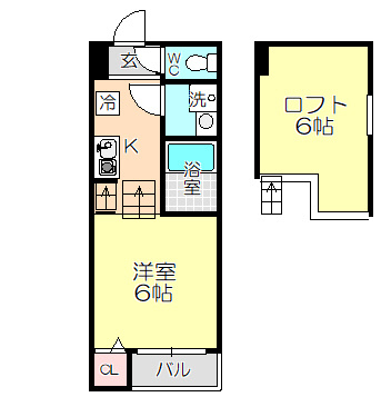 【間取り】 | 仮)ハーモニーテラス西立花