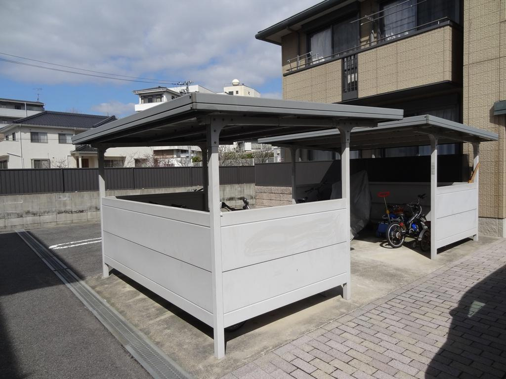 シャーメゾン西本町　Ｂ棟のその他共用部分|駐輪場