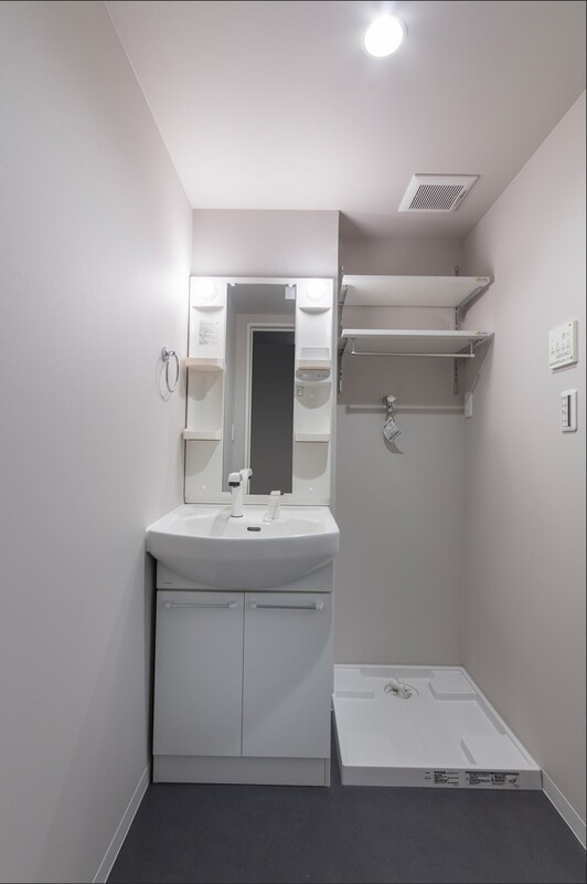 ティースカイあかしの洗面所