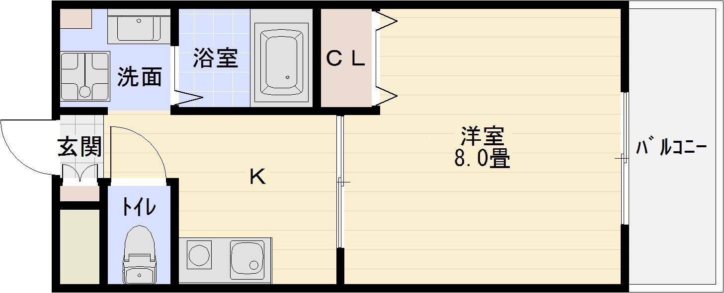 APFEL(アッフェル)の間取り|アッフェル（柏原市本郷・JR柏原駅）