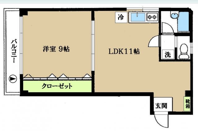 【間取り】 | セントラル第一青山