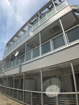 【外観】 | ドリームアロー松原 | 京王線下高井戸駅徒歩2分。全住戸南向きの物件。