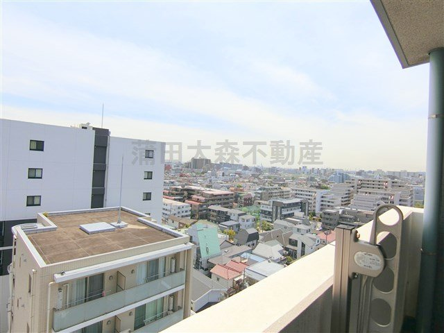 メインステージ蒲田Ⅴの展望|展望　東向き