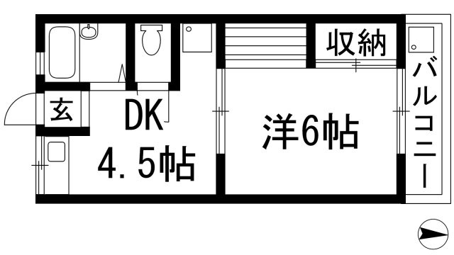 【間取り】 | ハイツエアポート