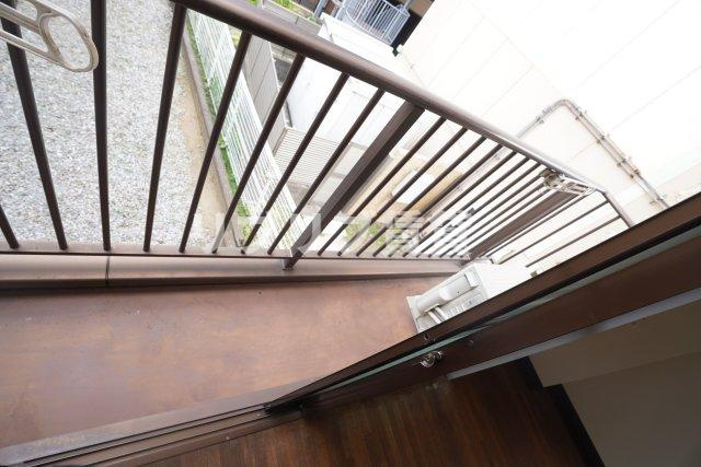 本山マンションのバルコニー