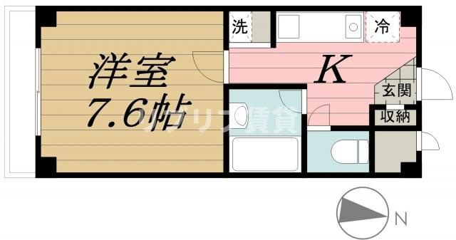 本山マンションの間取り