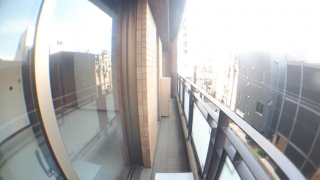 文京区湯島２丁目の賃貸マンションのバルコニー