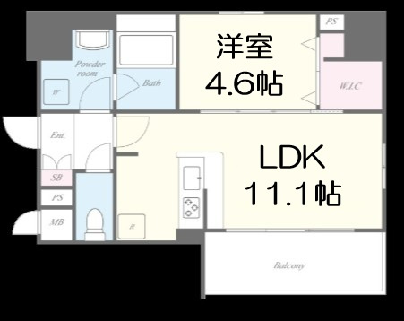 【間取り】 | サン・マルベリー扇町