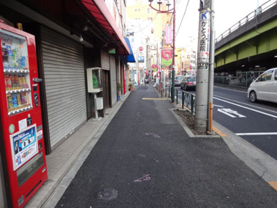 【周辺】 | 上山ビル | 上山ビル　物件前　言問通り沿いの物件です！