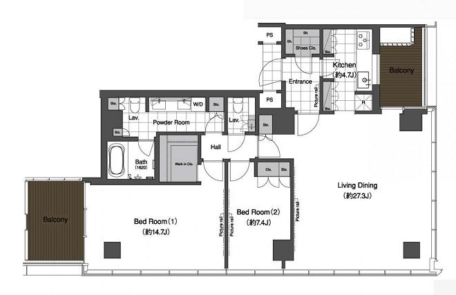 港区海岸１丁目の賃貸マンション