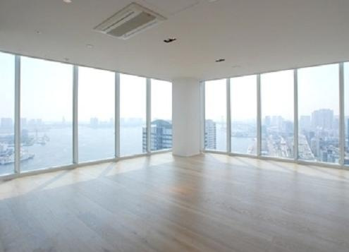 港区海岸１丁目の賃貸マンションの居間・リビング