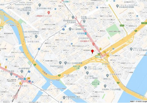 グレインズビルの地図