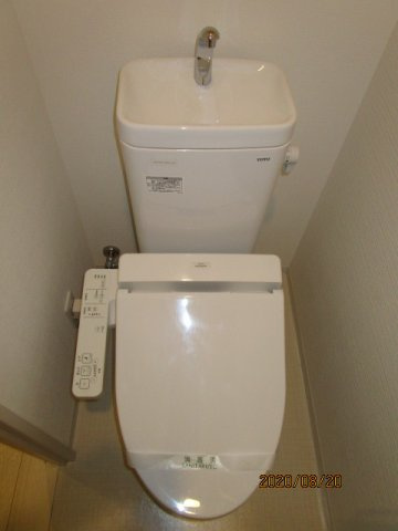 レクエルド塚本のトイレ