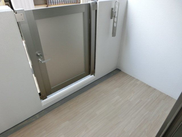 レクエルド塚本のバルコニー