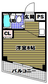 パウゼ河内長野駅前の間取り