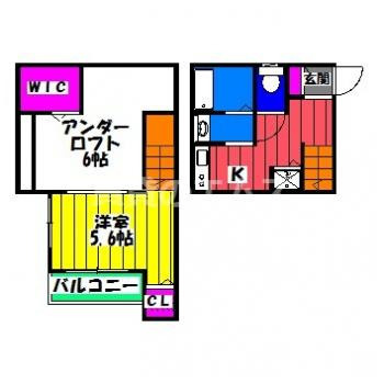 【間取り】 | Ａ’ＢＥＳＴ井尻六ツ角 | Ａ’ＢＥＳＴ井尻六ツ角の間取り